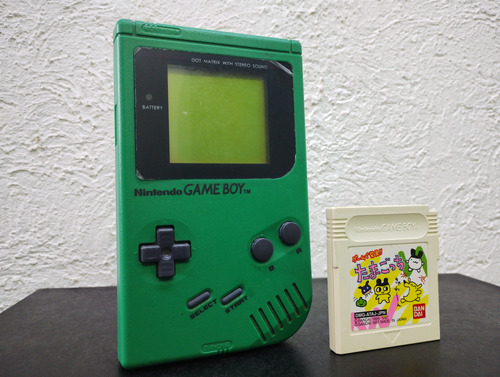 Game Boy Clásico Tabique Verde Consola Con Juego Original 