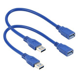 Riitop Corto Usb 3.0 Extensión Tipo De Cable A Macho A Hembr