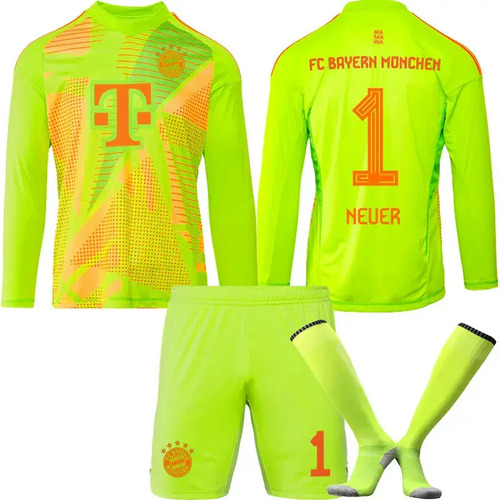 24/25 Goleiro Bayern Munich 1 Neuer Futebol Sportswear