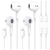 Paquete De 2 Auriculares Apple Para iPhone, Auriculares Con