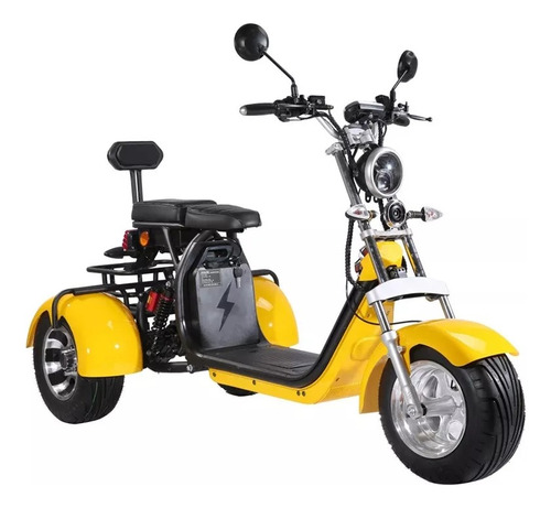 Scooter Moto Elétrica C/ Bateria De Lítio 1000 Watts