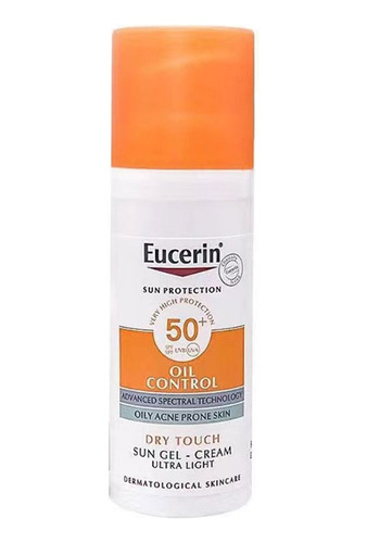 Crema De Protección Solar Eucerin, Iluminadora Naranja, Spf5