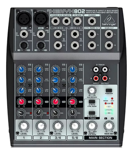 Mesa De Som Behringer Xenyx 802 **perfeita**