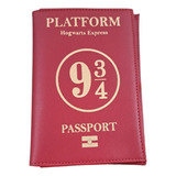 Harry Potter Porta Pasaporte Hogwarts Credencial Boleto Tren