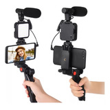 Kit Video Blog Ay49 Con Triprode Para Smartphone