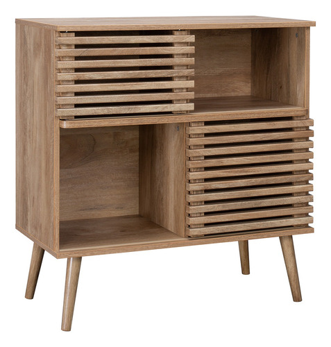 Credenza Bufetera Top Living Aparador Retro Multiusos Café