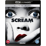 Scream Drew Barrymore Pelicula 4k Uhd + Blu-ray