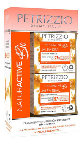 Set Cremas Jalea Real Naturactive Bio 40+ | Petrizzio |  Nutrición Intensiva