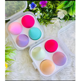 Estuche De 4 Esponjas Para Maquillaje Beauty Blender