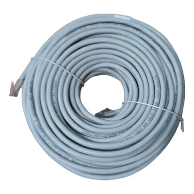 Cable De Red Intellinet Cat-6e Utp 40m Gris Rj-45