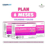 Plan 180 Dias De Colageno + Calcio Vitamin Way 