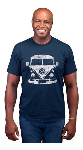 Camiseta Masculina Kombi Coruja Volkswagen Carros Antigos