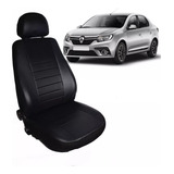 Funda Cubre Asiento Cuero Renault Logan 21/- A. T. Enterizo