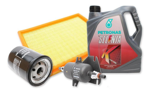 Kit Filtros + Aceite Selenia K 15w40 Fiat Strada 1.6 98