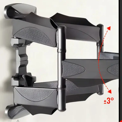 Base Soportes De Pantalla Pared 40 50 55 65 75 Pulgadas Emetres Color Negro Soporte Tv Articulado Soporte Doble Brazo Soporta 55 Pulgadas 45kg Soporte Universal Para Televisión Inclinable Y Ajustable | Envío gratis