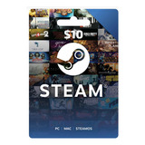 Tarjeta De Steam - 10 Dolares - Argentina