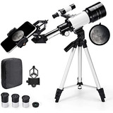 Telescopio Astronómico Zoom 150x Ajustable Trípode Mochila T