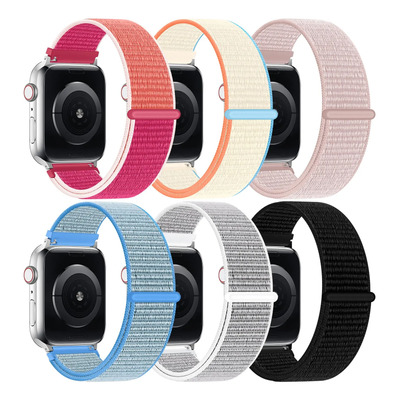 Correa Deportiva De Nailon Compatible Con Apple Watch De 38