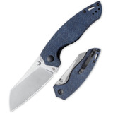 Cuchillo Kizer, Plegable/tactico/acero Inoxidable/azul