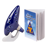 Zelda Ocarina Alto C De 12 Hoyos Con Cancionero (canciones D