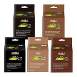 Mina Ibrow Henna Regular Pack Combo Pack- (marron Oscuro, M