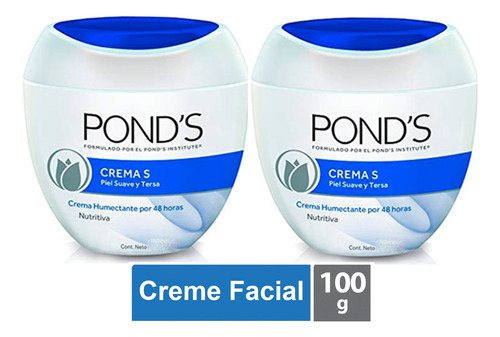 2 Pond's Creme Facial S Hidratante 100g Oferta Atacado