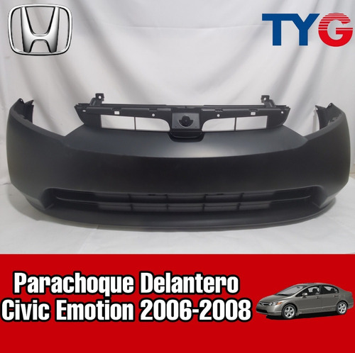 Parachoque Delantero Honda Civic Emotion 2006-2007-2008-2009 Foto 2