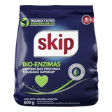 Detergente En Polvo Skip Baja Espuma 600g Pack 6 Unidades 