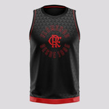 Camiseta Masculina Flamengo Regata Mengão Futebol Oficial