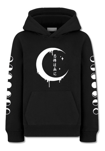 Fase Lunar Aesthetic - Buzo Canguro Unisex - Japan Goth Moon