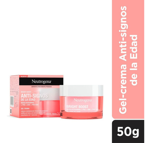 Neutrogena Bright Boost Gel Face Cream X50gr