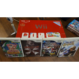 Console Nintendo Wii Vermelho Edição Especial Mario 25 Anos