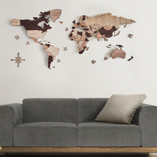 Mapamundi Madera World Map Design