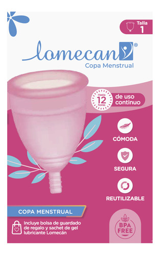 Lomecan Copa Menstrual Talla 1 X1