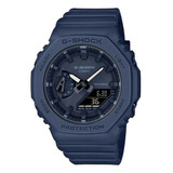 Casio G-shock Gma-s2100ba-2a1 Color De La Malla Azul Marino Color Del Bisel Azul Marino Color Del Fondo Azul Marino