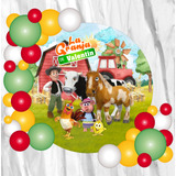 Fondo Banner Candy Bar Personalizado La Granja De Zenon