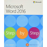 Microsoft Word 2016 Step By Step - Lambert, Joan, De Lambert, Joan. Editorial Microsoft Press En Inglés