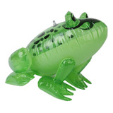 Juguetes Inflables Blow Up Animal Green Frog Para Niños, Reg