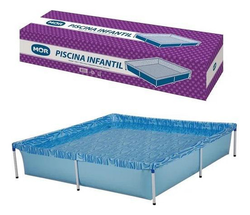 Piscina 1500 Litros Mor 1.89m X 1.89m Infantil