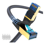 Cable Ethernet Ciwoda Cat 8 De 100 Pies, Exterior, Cable Cat