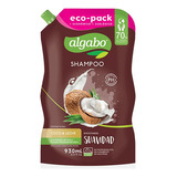 Shampoo Suavidad Coco Y Leche Algabo Repuesto 930 Pack X 5