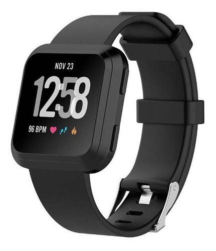 Pulseira Para Fitbit Versa Em Silicone - Cores Lisas