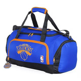 Bolso Nba Knicks Azul Reforzado Gym Botinero Crossfit Urbano Nba Teams New York Knicks