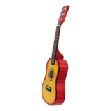 Xx 23 Pulgadas 6 Cuerdas Guitarra Acústica Para Niños