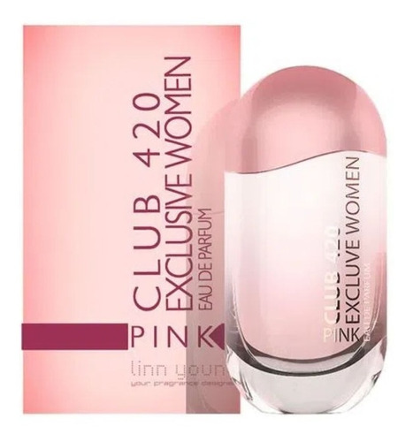 Perfume Club 420 Pink 100ml - Sem Celofane - Original