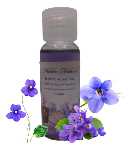 Esencia De Violetas Para Velas De Soya Y Parafina 30 Ml