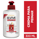 Crema Para Peinar L'oreal Reparación Total 5 300 Ml Elvive