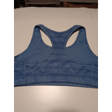 Vendo Top Deportivo Nike Dri Fit Original Talle M Celeste 