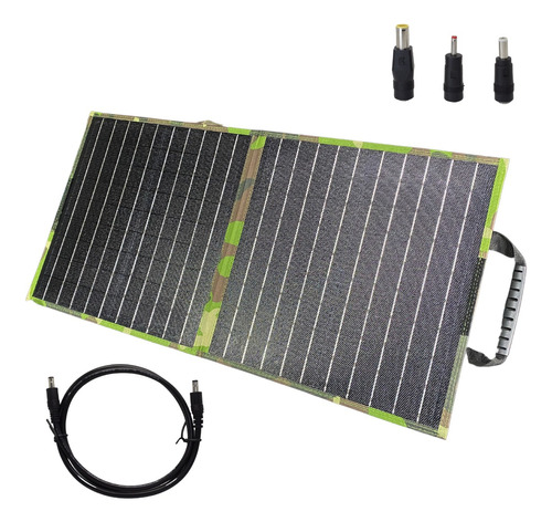 Panel Solar 40w Usb 2 Paneles Dc Policristalino Portatil