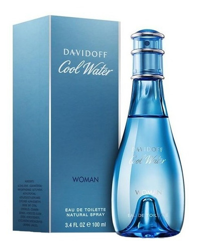 Cool Water De Davidoff Edt 100ml Mujer/ Parisperfumes Spa